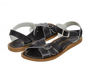 Kids' Salt Water Classic Sandals Black | 51PWZFNMI