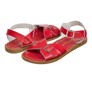 Kids' Salt Water Classic Sandals Red | 18RSENGQA