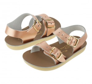 Kids' Salt Water Seawee Sandals Rose Gold | 80RDITYMA