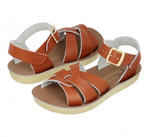 Kids' Salt Water Swimmer Sandals Brown | 68YXACWTO