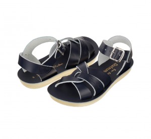 Kids' Salt Water Swimmer Sandals Navy | 96LTOBKFG