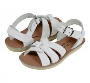 Kids' Salt Water Swimmer Sandals White | 57HGUFNQD