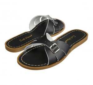 Women's Salt Water Classic Sandals Black | 76RZNPOVB