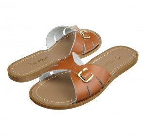 Women's Salt Water Classic Sandals Brown | 45QYKVWXL