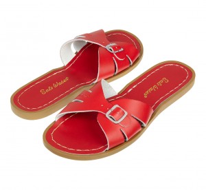 Women's Salt Water Classic Sandals Red | 80BQADVZL