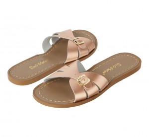 Women's Salt Water Classic Sandals Rose Gold | 69AKQWMOU