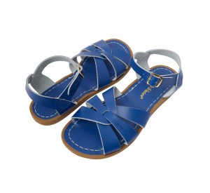 Women's Salt Water Original Sandals Deep Blue | 85LOFVSDJ