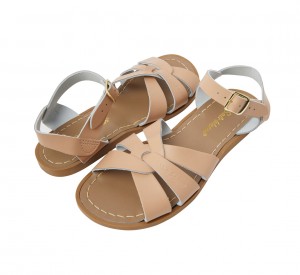 Women's Salt Water Original Sandals Khaki | 74SUBPKNO