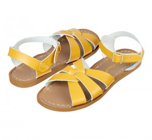 Women's Salt Water Original Sandals Mustard | 27PWTHIJQ