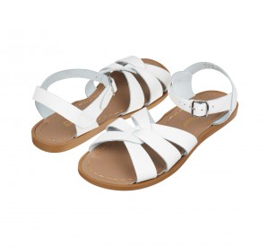 Women's Salt Water Original Sandals White | 87JGZDNOE