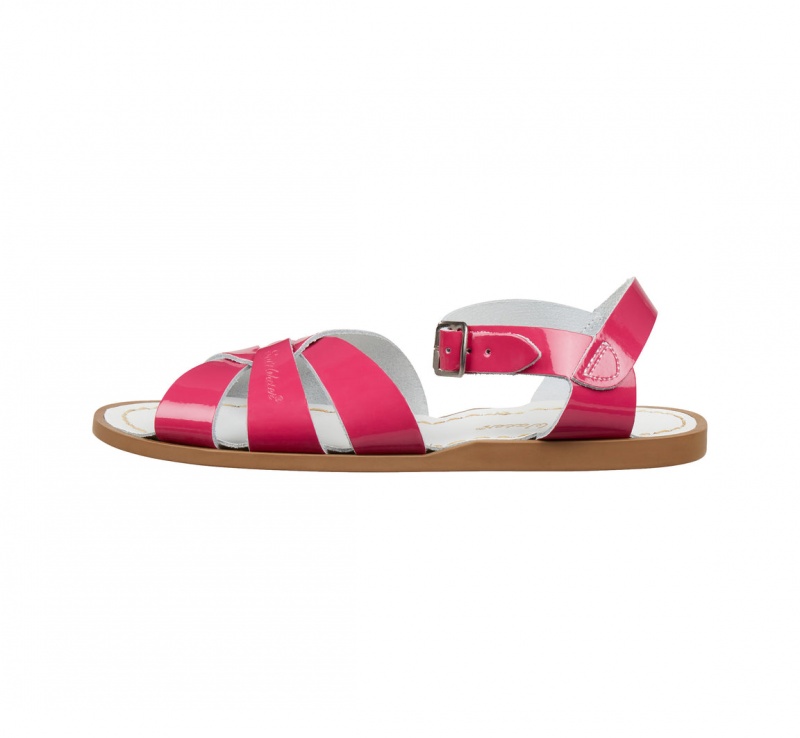 Kids' Salt Water Original Sandals Fuchsia | 87BXHMYFJ