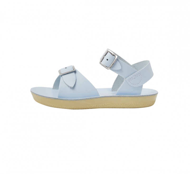 Kids' Salt Water Surfer Sandals Light Blue | 21BDUTNCK