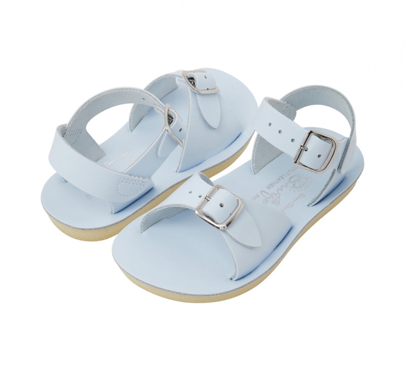 Kids\' Salt Water Surfer Sandals Light Blue | 21BDUTNCK