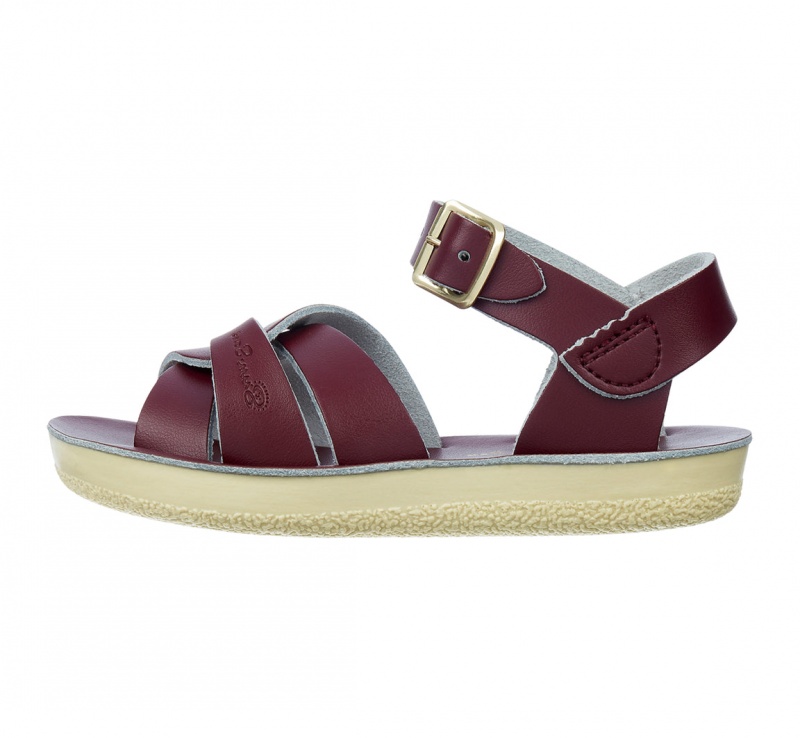 Kids' Salt Water Swimmer Sandals Claret | 14WUFQLCO