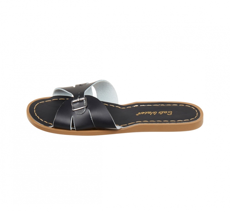 Women's Salt Water Classic Sandals Black | 76RZNPOVB