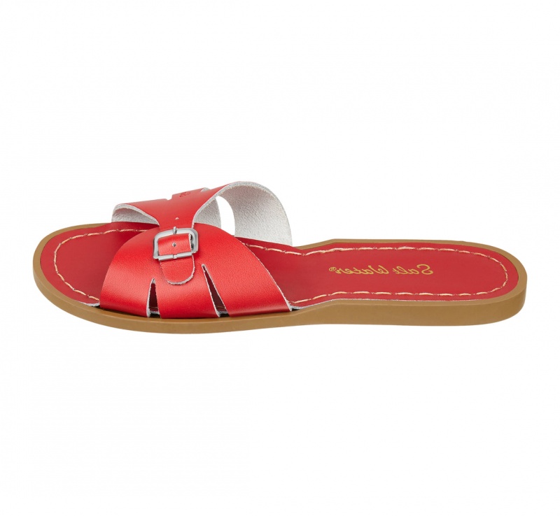 Women's Salt Water Classic Sandals Red | 80BQADVZL