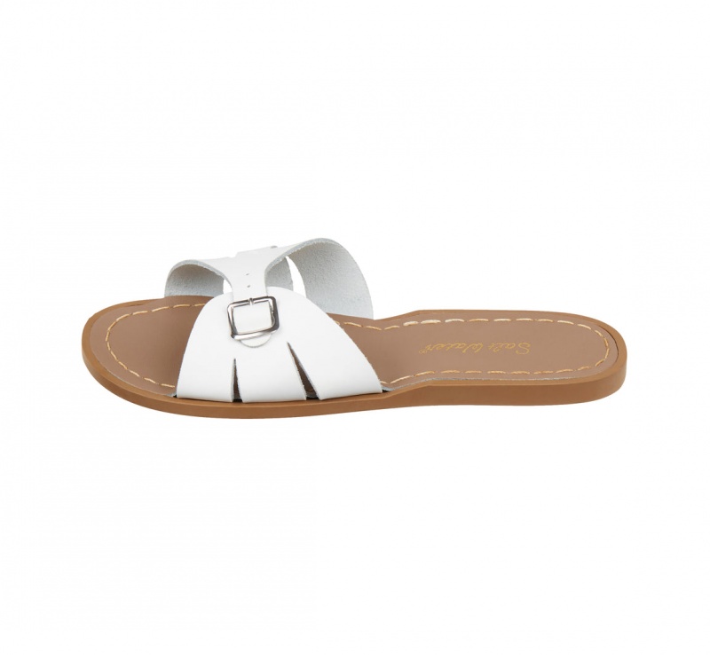 Women's Salt Water Classic Sandals White | 95XNFGPKR