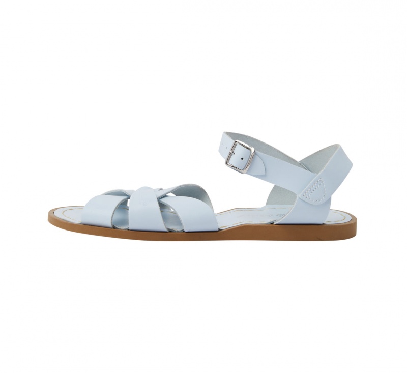 Women's Salt Water Original Sandals Light Blue | 57BOQRZYJ