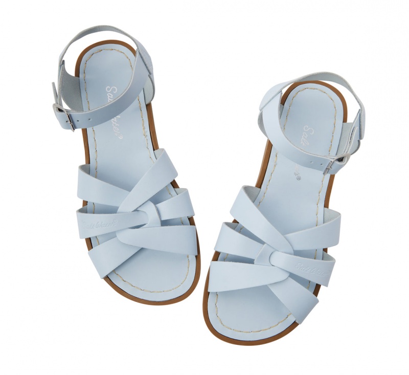 Women's Salt Water Original Sandals Light Blue | 57BOQRZYJ