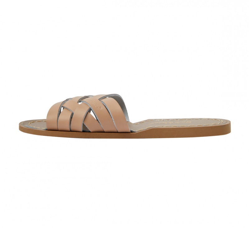 Women's Salt Water Retro Sandals Khaki | 03OHTIKYV